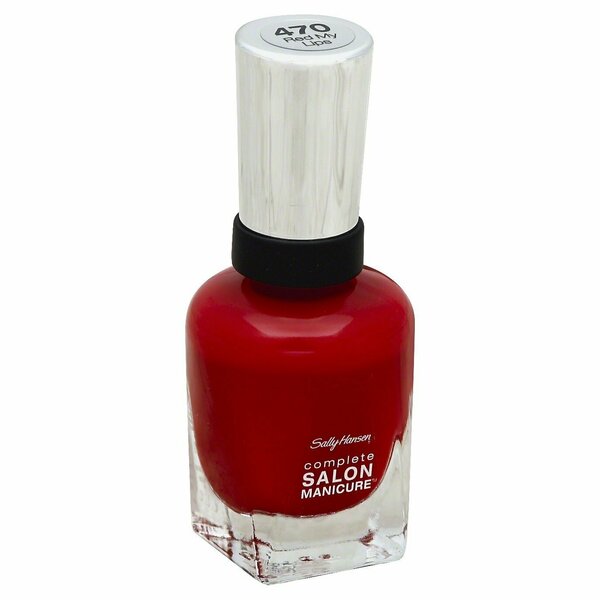 Sally Hansen COMPLETE SALON MANICURE NAIL POLISH RED MY LIPS 470 311510